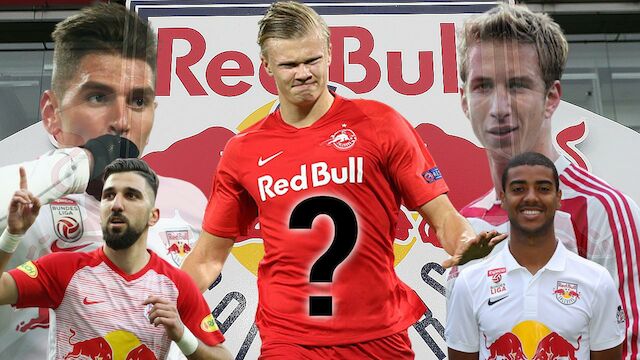 Red Bull Salzburgs Thronfolger im Sturm