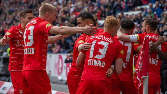 Salzburg mit Tor-Show vs. Austria zum Meistertitel