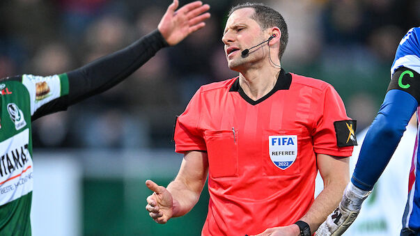 Referee Lechner hatte 