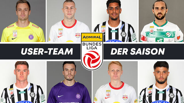 Das LAOLA1-User-Team der Bundesliga-Saison 2022/23