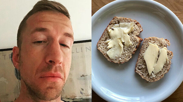 Marc Janko: Ein Butterbrot als Symbol