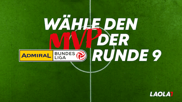 Wähle den MVP der 9. Bundesliga-Runde
