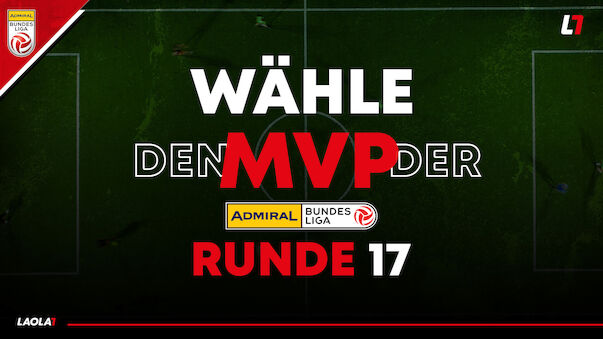 Wähle den MVP der 17. Runde der Bundesliga