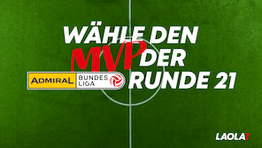 Wähle den MVP der 21. Bundesliga-Runde