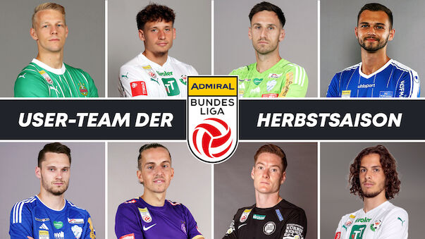 Überraschungen im LAOLA1-User-Team der Herbstsaison