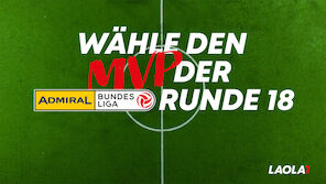 Wähle den MVP der 18. Bundesliga-Runde