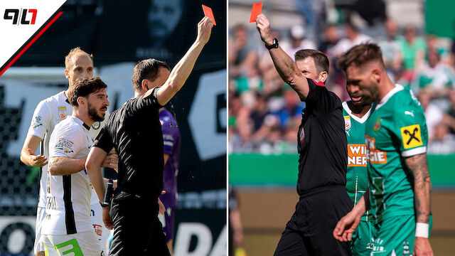 Fünf Platzverweise: Bundesliga schrammt an Rekorden vorbei