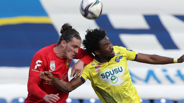 Admira spielt Sieg im NÖ-Derby nach Hause