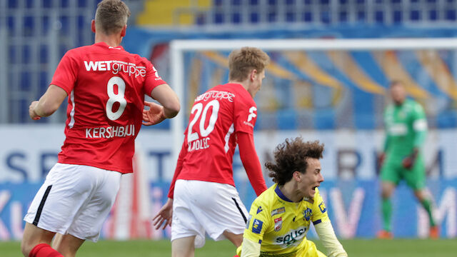 Admira gewinnt NÖ-Derby in St. Pölten