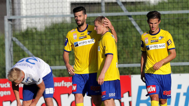 St. Pölten besiegt Erste-Liga-Aufsteiger