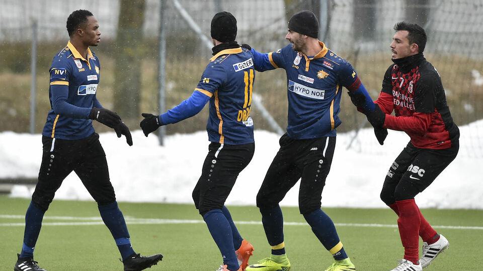 Teaminterne Rauferei bei Testspiel von SKN St. Pölten
