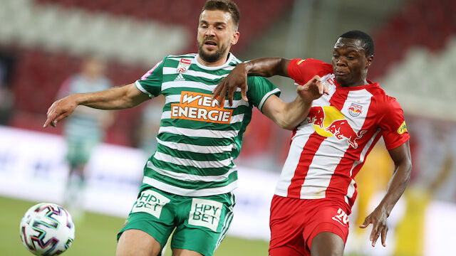 Rapid: Weniger TV-Fans als Lustenau