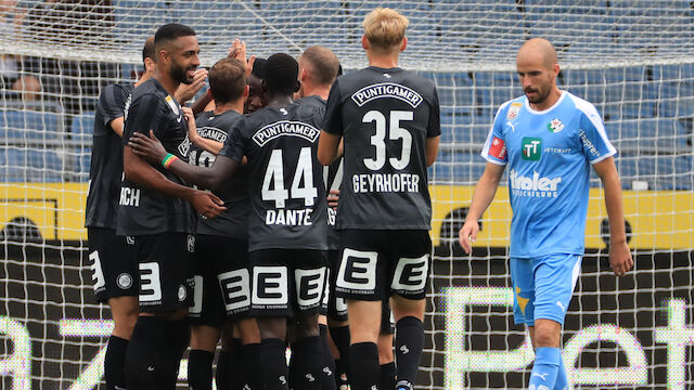 Sturm schießt WSG Tirol tiefer in die Krise