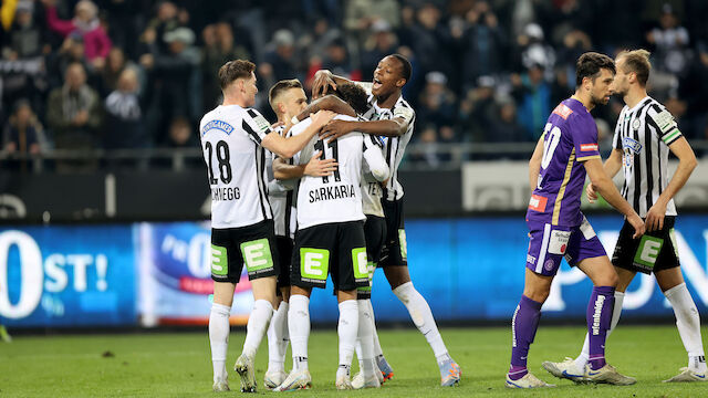 Sturm Graz lässt die Wiener Austria mit Sieg weiter zittern