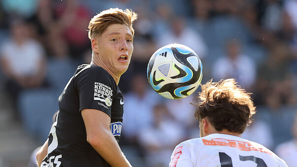 Transfer? Sturm setzt Prass-Interessenten unter Druck
