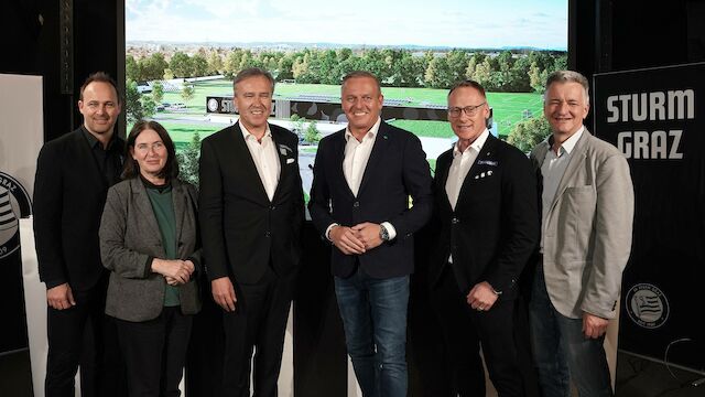 Sturm präsentiert Pläne für Trainingszentrum