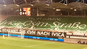 Choreo: Sturm-Fans fordern 