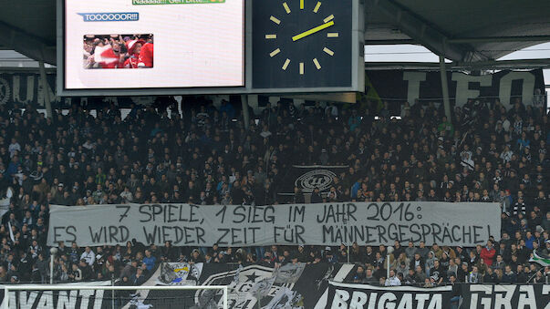 Sturm-Fans verhöhnen Trainer Franco Foda