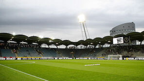 Rasen in Grazer Stadion teilsaniert