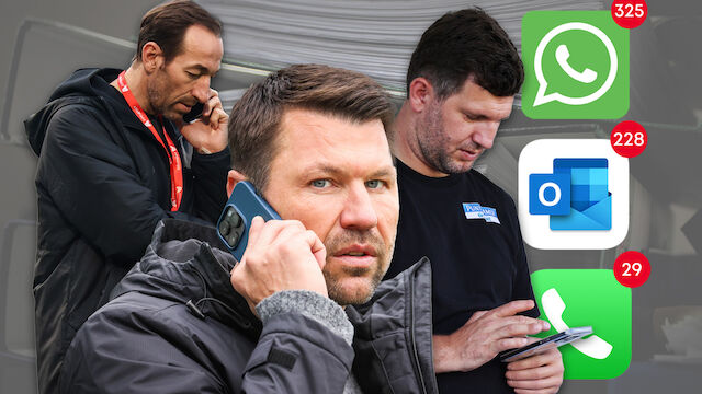 Sportdirektoren im Stress: "Ich hasse WhatsApp!"
