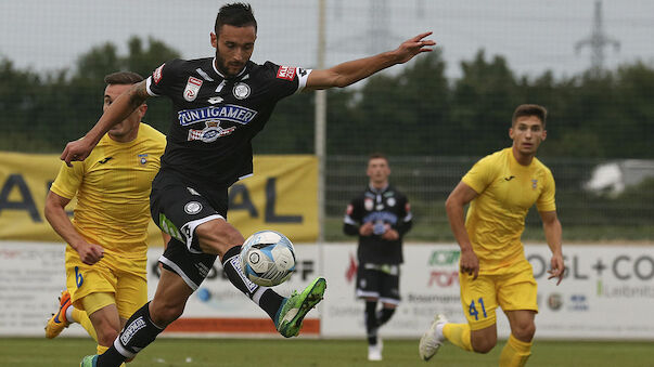 Sturm dreht Testspiel gegen Domzale