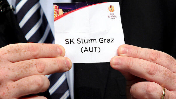 Unattraktive Lose für Sturm Graz und Altach
