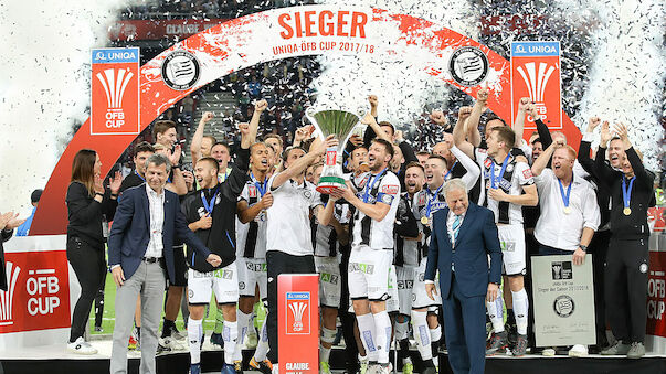 Sturm Graz: Erst Cupsieger - und dann...?