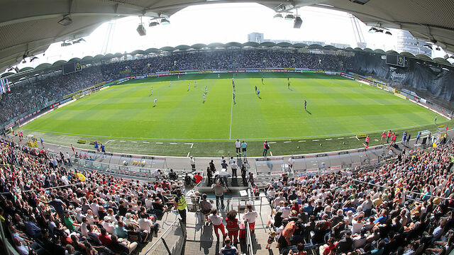 Sturm reduziert Stadionkapazität