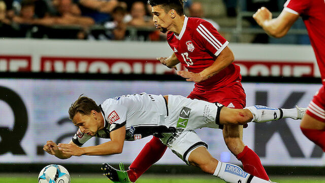 Sturm Graz patzt gegen Mladost