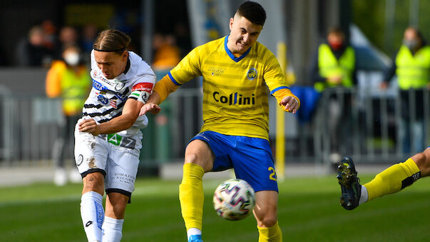 Sturm testet Hohenems-Goalgetter Jan Stefanon