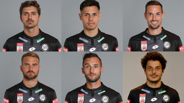 Die neuen Gesichter des SK Sturm