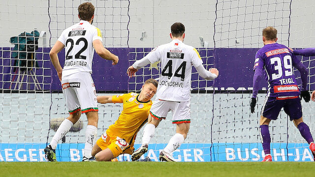 Highlight-VIDEO: Acht Tore bei Austria gegen WAC