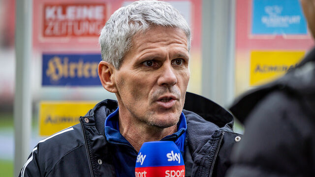 Kühbauer: "45 Minuten Leiberl spazieren tragen ist zu wenig"