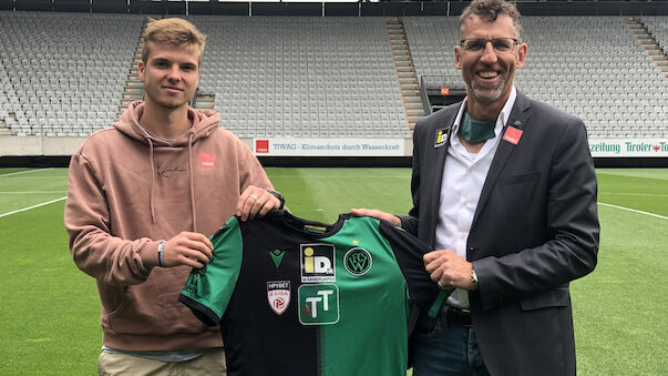 Wacker Innsbruck bindet Nachwuchs-Nationalspieler