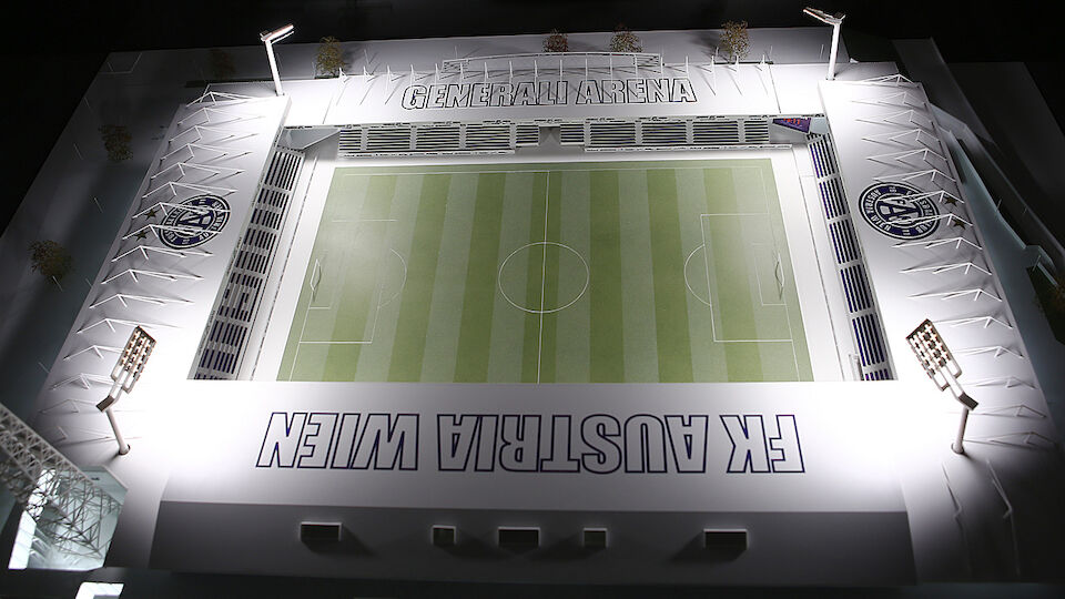 Austria Wien: Die neue Generali Arena - Fussball - Bundesliga