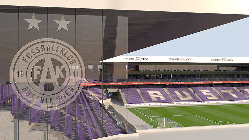Austria Wien: Die neue Generali Arena - Fussball - Bundesliga