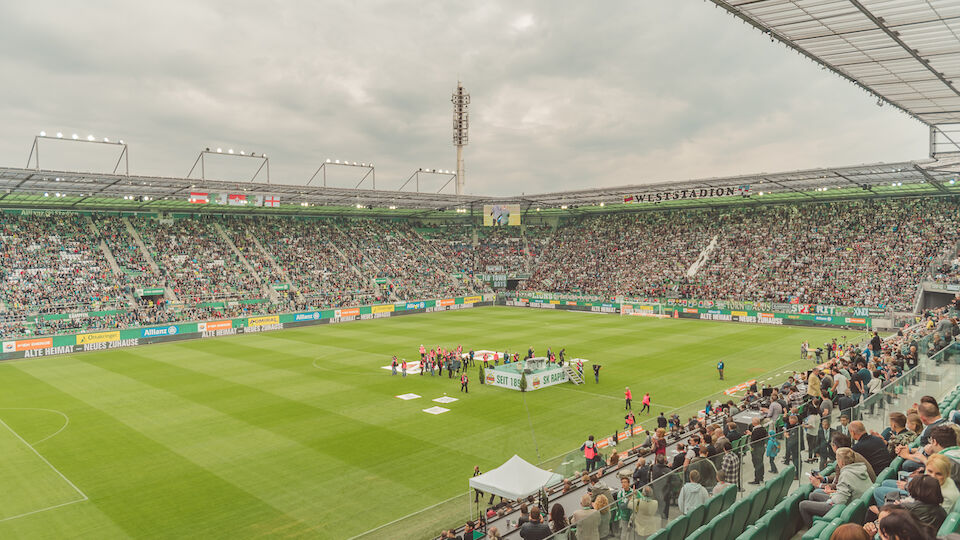 Stadion-Eröffnung Rapid Fans