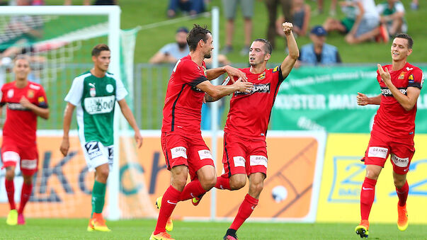 Glücklicher Sieg für die Admira in Mattersburg