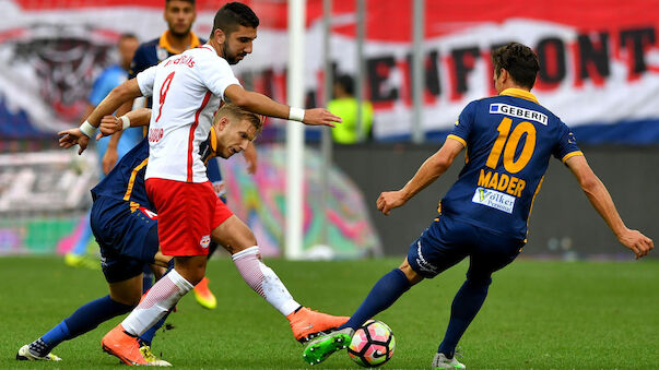 Salzburg feiert gegen St. Pölten ersten Saisonsieg