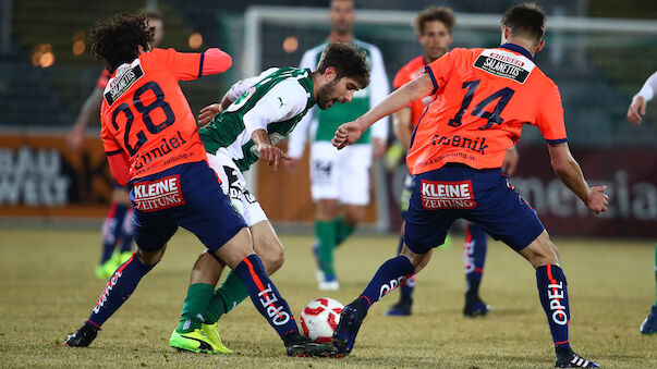 Mattersburg gibt Rote Laterne an Ried ab