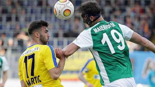 St. Pölten hält Mattersburgs Zittern aufrecht