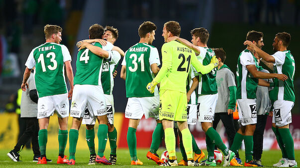 Freude pur bei Mattersburg nach Klassenerhalt