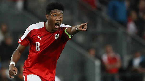 Knieprobleme bei David Alaba