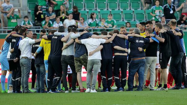 Klassenerhalt! St. Pöltens Dank an Mattersburg