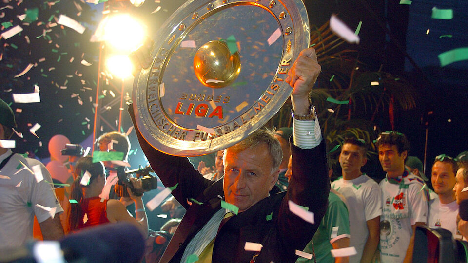 LAOLA1-Zeitreise: Die Bundesliga-Meistertrainer