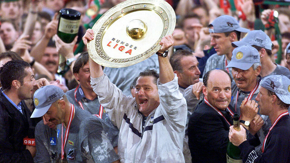 LAOLA1-Zeitreise: Die Bundesliga-Meistertrainer