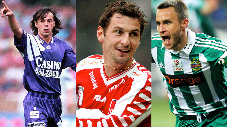 LAOLA1-Zeitreise: Die Bundesliga-Torschützenkönige