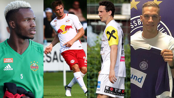 Die neuen Bundesliga-Spieler in neuer Wäsch'