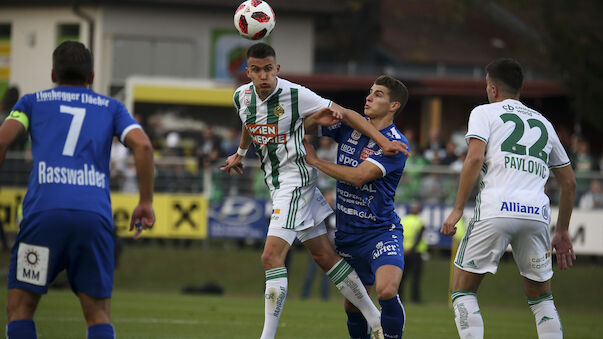 Rapid geht bei Aufsteiger Hartberg 0:3 unter