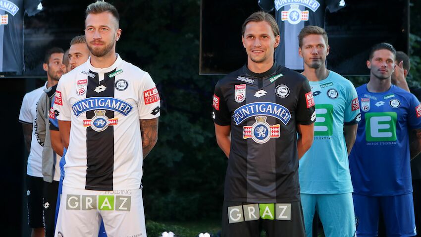 So sehen die neuen Trikots des SK Sturm Graz aus - LAOLA1.at